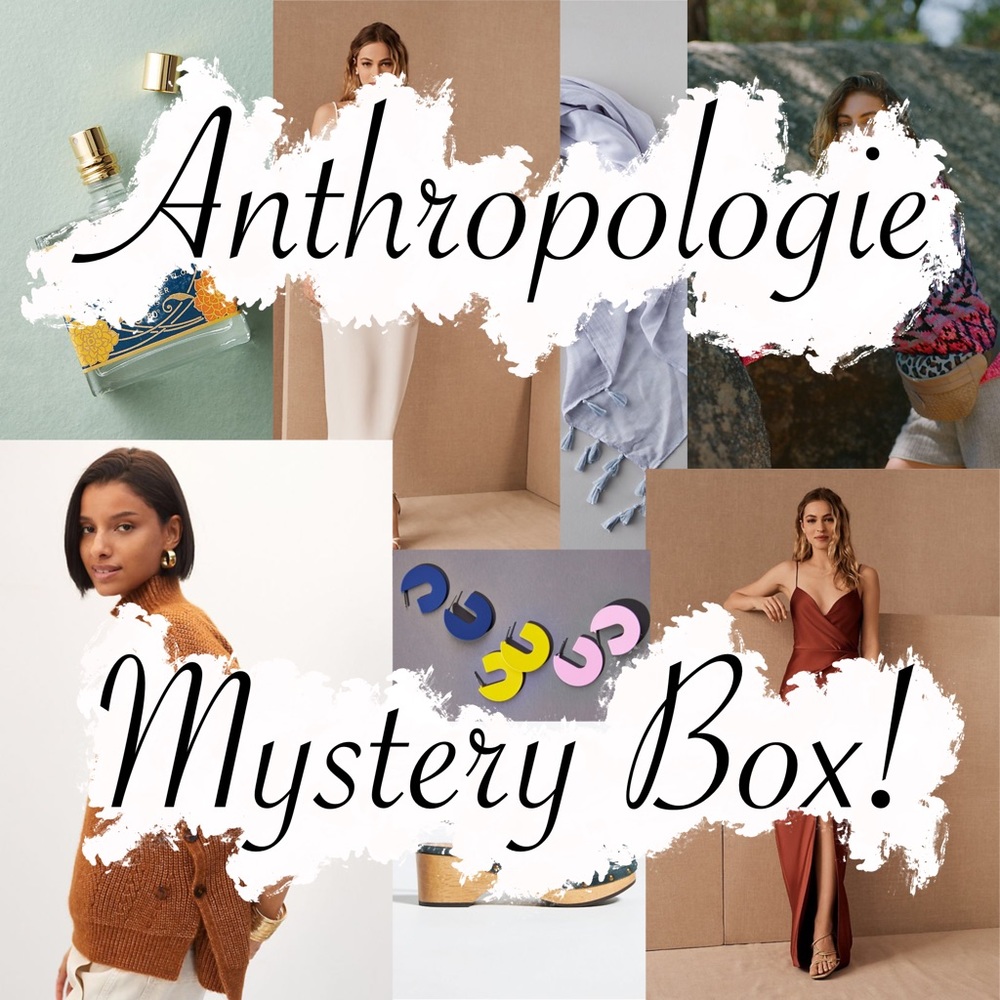 1-3 Pieces Anthropologie Mystery Box Massive Value
